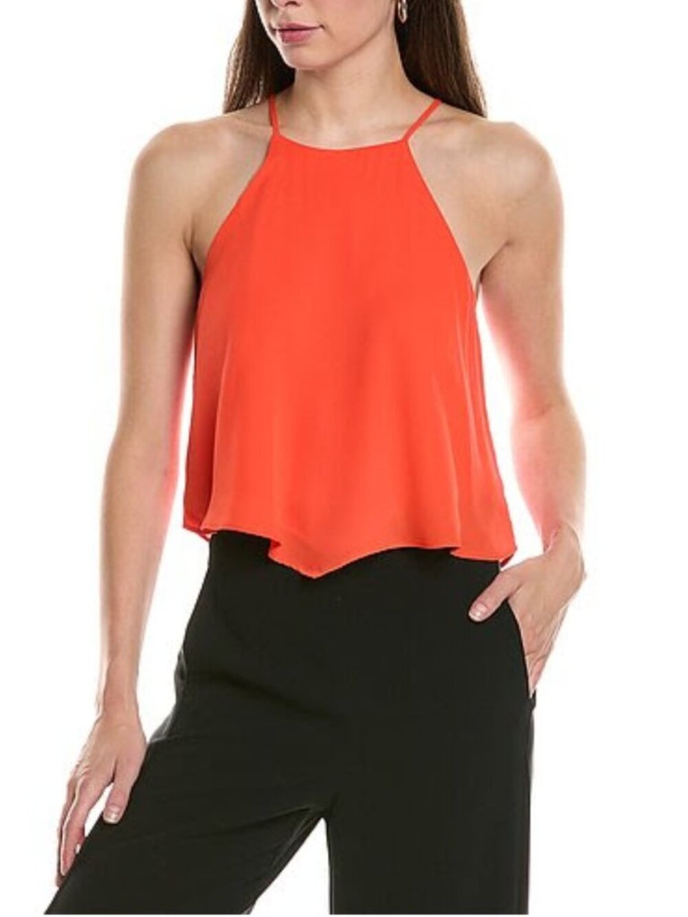 Krisa High Low Halter Top
